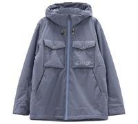 CMP - Jacket Fix Hood with Chest Pockets - Waterproof jacket size S, grey/blue