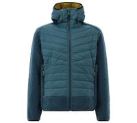 Hybrid hooded puffer jacket CMP Bleu L