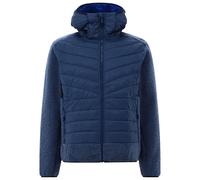 Hybrid hooded puffer jacket CMP Bleu L