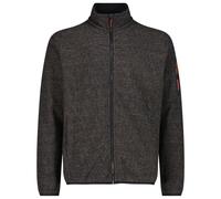 CMP - Jacket Jacquard Knitted 38H2237 - Fleece jacket size 48, black/grey