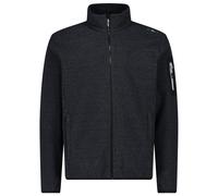 CMP - Jacket Jacquard Knitted 38H2237 - Fleece jacket size 56, black