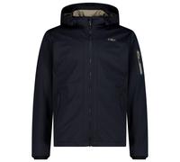 CMP Light Softshell Jacket with Hood pure black - 56