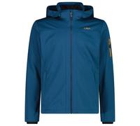 Cmp Zip Hood 39a5027 Softshell Jacket Blue 5XL Men
