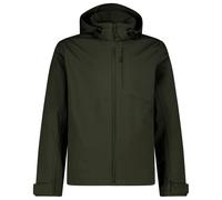 CMP - Jacket Zip Hood Stretch Softshell - Softshell jacket size 56, olive