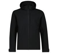 CMP - Jacket Zip Hood Stretch Softshell - Softshell jacket size 60, black