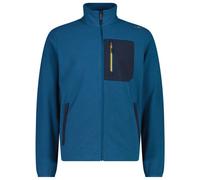 CMP - Jacquard Knit Jacket - Fleece jacket size 48, blue