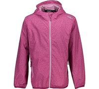 CMP - Kid G Jacket Rain Fix Hood, Mauve, 116
