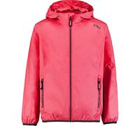 CMP - Kid G Jacket Rain Fix Hood, Strawberry, 110