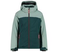 CMP - Kid Girl Jacket Snaps Hood Trek Green - 140 - Ski Jacket