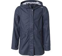 CMP - Kid Jacket Fix Hood, Black Blue, 116