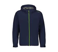 CMP - Kid Jacket Fix Hood, Black Blue, 140