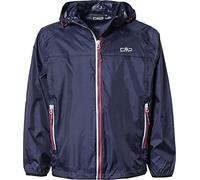 CMP - Kid Jacket Rain Fix Hood, Navy, 140