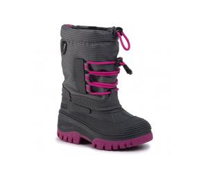 CMP Kids Ahto WP (Asphalt) children's snow boots