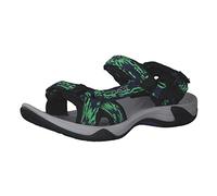 CMP KIDS HAMAL HIKING SANDAL B.BLUE-VERDE FLUO UK 7