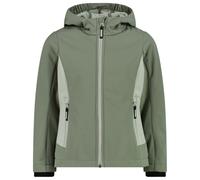 CMP - Kid's Jacket Fix Hood 3A29385 - Softshell jacket size 116, green/olive