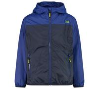 CMP - Kid's Packable Jacket Rain Fix Hood - Waterproof jacket size 104, blue