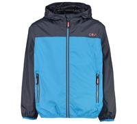 CMP - Kid's Packable Jacket Rain Fix Hood - Waterproof jacket size 110, blue