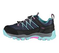 CMP Kids Rigel Low Trekking Shoe Wp, Walking Shoe, B.Blue-Acqua,