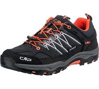 CMP Kids Rigel Low Trekking Shoes WP, Anthracite Flash Orange, 4 UK
