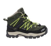CMP Rigel 3Q12944-02FV Kids Casual Shoes, Dark green with neon yellow, 3 UK