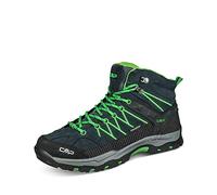 CMP Kids Rigel Mid Trekking Shoes Wp, B.Blue-Gecko UK 3