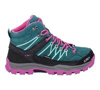 CMP Kids Rigel MID Trekking Shoes WP, Lake Pink Fluo, 1 UK