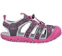 CMP Kids SAHIPH Hiking Sandal Sport, Grey-Fuxia, 5.5 UK Child