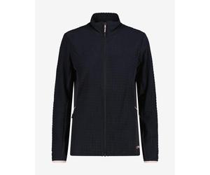 CMP Knit Tech Stretch Performance Hybrid Fleece Black Women - S