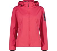 CMP - Women's Light Softshell Jacket Zip Hood - Softshell jacket size 42, pink/red