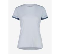CMP Light Polyester Short Sleeve T-Shirt White Blue Women - XS