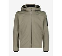 CMP Light Softshell Hooded Jacket khaki green - 48