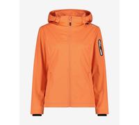 CMP Light Softshell Jacket with Hood orange Women - XS