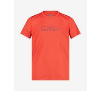 CMP Logo Playtime Short Sleeve T-shirt tomato red Kids - 3