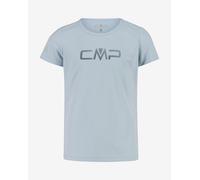 CMP Logo Round Neck Short Sleeve T-Shirt Pastel Blue Kids - 8