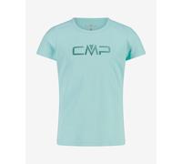 CMP Logo Round Neck Short Sleeve T-shirt Sky Blue Kids - 6