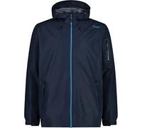 CMP - Man Jacket Fix Hood, Black Blue, 54