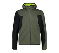 CMP Man Jacket Fix Hood - Men - Green / Black - size M- model 2024 M