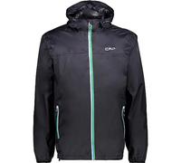 CMP - Man Jacket Rain Fix Hood, Anthracite, XL