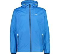 CMP - Man Jacket Rain Fix Hood, Cyano, M
