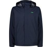 CMP - Man Jacket Snaps Hood, Black Blue, 60