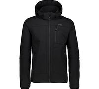 CMP - Man Jacket Zip Hood, Black, 52