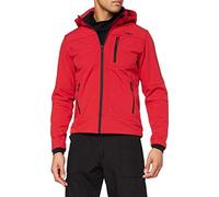 CMP - Man Jacket Zip Hood, Ferrari-Black, 54