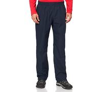 CMP - Man Pant Rain With Full Lenght Side Zips, Black Blue, S