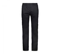 CMP - Man Pant Rain With Full Lenght Side Zips, Black, C29