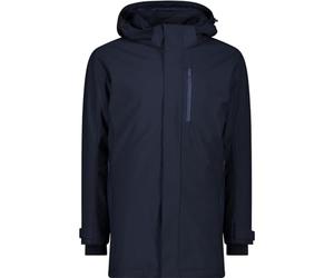 CMP Man Parka Snaps Hood, Black Blue, 46
