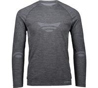 CMP - Man Seamless Sweat, Black Mel., L/XL