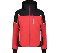 CMP Man Softshell Jacket Zip Hood - Men - Black / Red - size 54- model 2025 54