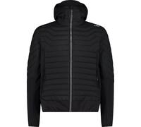 CMP Man Unlimitech Down Jacket Hybrid Fix Hood - Men - Black - size 50- model 2025 50