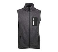 CMP - Man Vest, Black-Glacier, 54