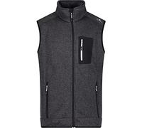 CMP - Man Vest, Black-Glacier, 56